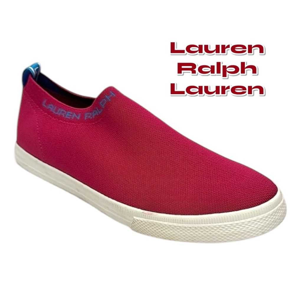 Lauren Ralph Lauren Jordyn Pink Slip On Sneakers Women’s 9 EU 40.5